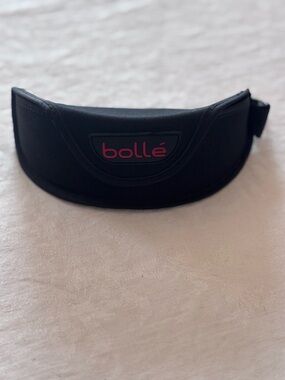 Bolle Semi Hard Clip On Black Velcro Sunglasses Case